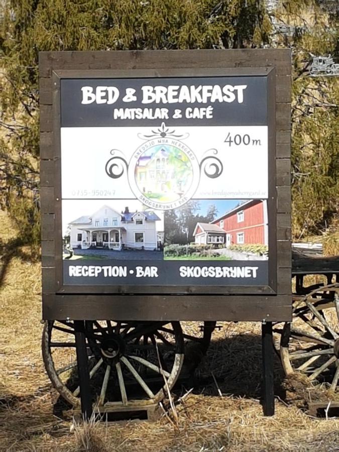 Skogsbrynet B&B, Bredsjoe Nya Herrgard Hällefors Exterior foto